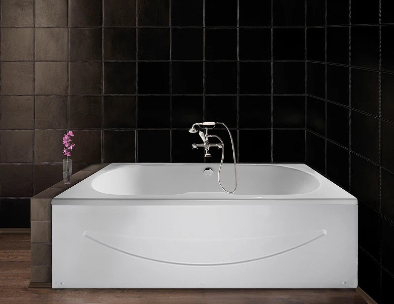 Акриловая ванна WellWant Arcadia 170x70 WWVS1211W без гидромассажа