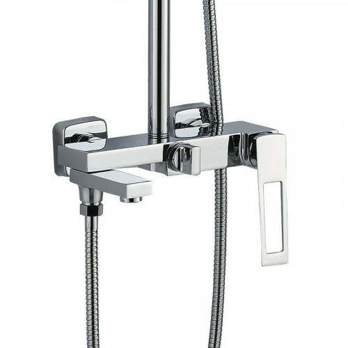 Душевая система Haiba HB24817 Хром латунь на стену