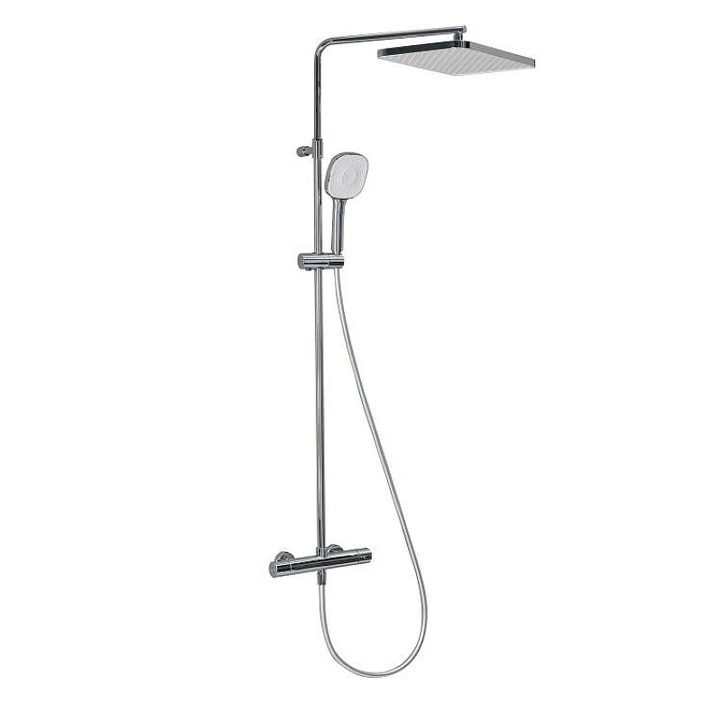 Душевая система Splendy Relax S RS208XTP36S3CR с термостатом цвет Хром