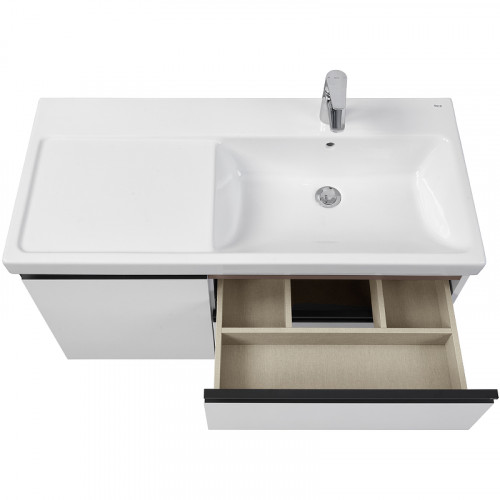 Тумба под раковину Roca Domi 100 R A857478806 подвесная Белый глянец