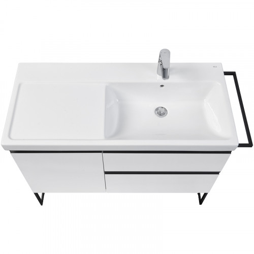 Тумба под раковину Roca Domi 100 R A857478806 подвесная Белый глянец