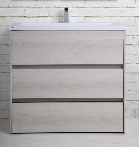 Тумба под раковину Art&amp;Max Family-750-3C-PIA-PB Сканди МДФ / ЛДСП