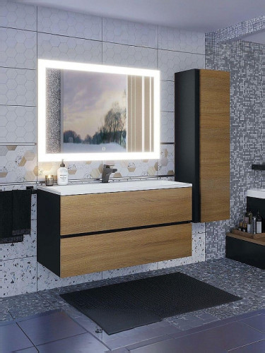 Зеркало Uperwood Barsa 80 2930205443 с подсветкой с сенсорным выключателем и подогревом