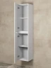 Шкаф пенал Uperwood Modul 33 2930205201 подвесной цвет Белый матовый