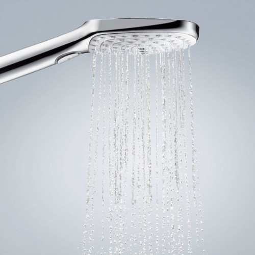 Душевая лейка Hansgrohe Raindance Select Е 26520400 Хром Белый пластик