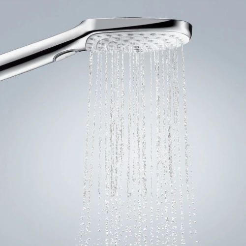 Душевая лейка Hansgrohe Raindance Select Е 26520400 Хром Белый пластик