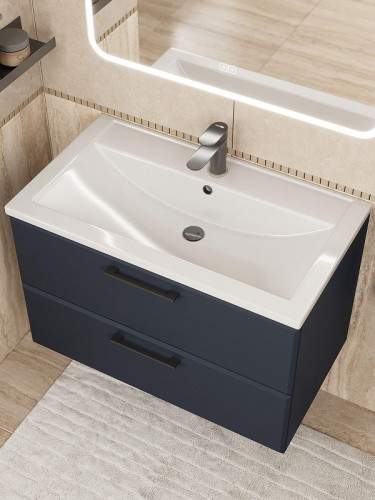 Раковина Uperwood Foster 80 291020342 цвет Белый глянцевый