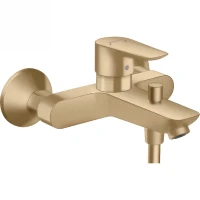 Смеситель для ванны Hansgrohe Talis E 71740140 Шлифованная бронза латунь на стену