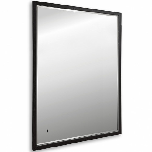 Зеркало Abber See 65 AG6110SC-0.65 с подсветкой Черное с бесконтактным выключателем и диммером стекло