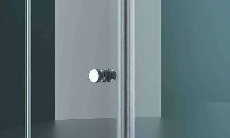 Душевая дверь BelBagno Albano 190 ALBANO-BS-13-90+100-C-Cr профиль Хром стекло прозрачное