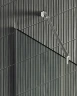 Душевая перегородка Maybah Glass MGD-706-5у 690x1950 в узком профиле Хром матовый стекло сатиновое