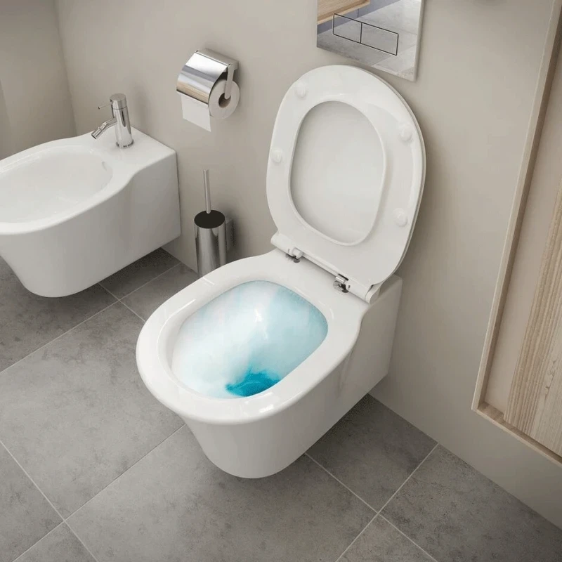 Унитаз Ideal Standard Connect Air E005401 подвесной без сиденья фарфор подвесной