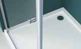 Душевой уголок BelBagno Etna 90х100 ETNA-AH-1-90/100-C-Cr профиль Хром стекло прозрачное