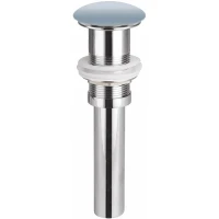Донный клапан Ceramicanova CN2000MHL click-clack Серо-голубой матовый