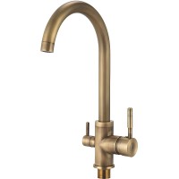 Смеситель для кухни Viko V-5164 Бронза латунь