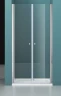 Душевая дверь BelBagno Etna 140 ETNA-B-2-140-C-Cr профиль Хром стекло прозрачное