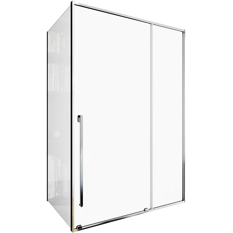 Душевой уголок Allen Brau Fantasy 140x80 3.11008.00 + 3.11011.00 профиль Хром стекло прозрачное