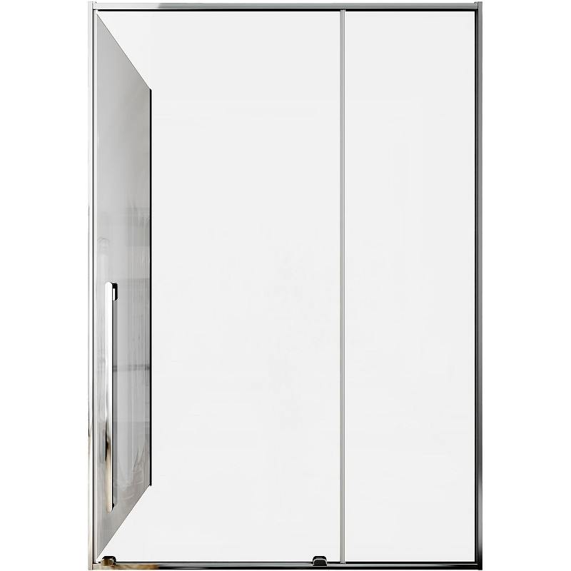 Душевой уголок Allen Brau Fantasy 140x80 3.11008.00 + 3.11011.00 профиль Хром стекло прозрачное