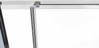 Душевой уголок Allen Brau Fantasy 140x80 3.11008.00 + 3.11011.00 профиль Хром стекло прозрачное