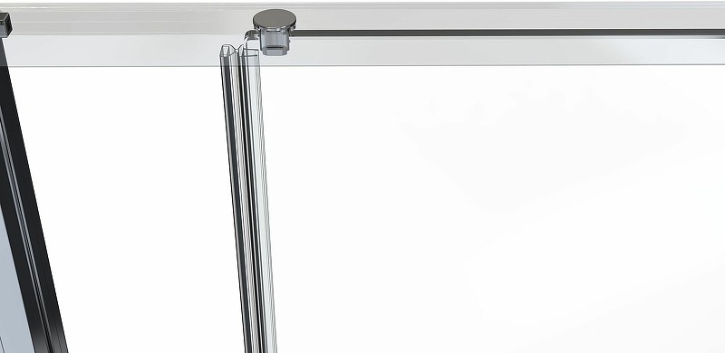 Душевой уголок Allen Brau Fantasy 140x80 3.11008.00 + 3.11011.00 профиль Хром стекло прозрачное