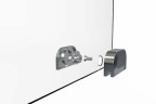 Душевой уголок Allen Brau Fantasy 140x80 3.11008.00 + 3.11011.00 профиль Хром стекло прозрачное