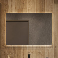 Зеркало DIWO Элиста 100 ЗЛП1746 с подсветкой с бесконтактным выключателем