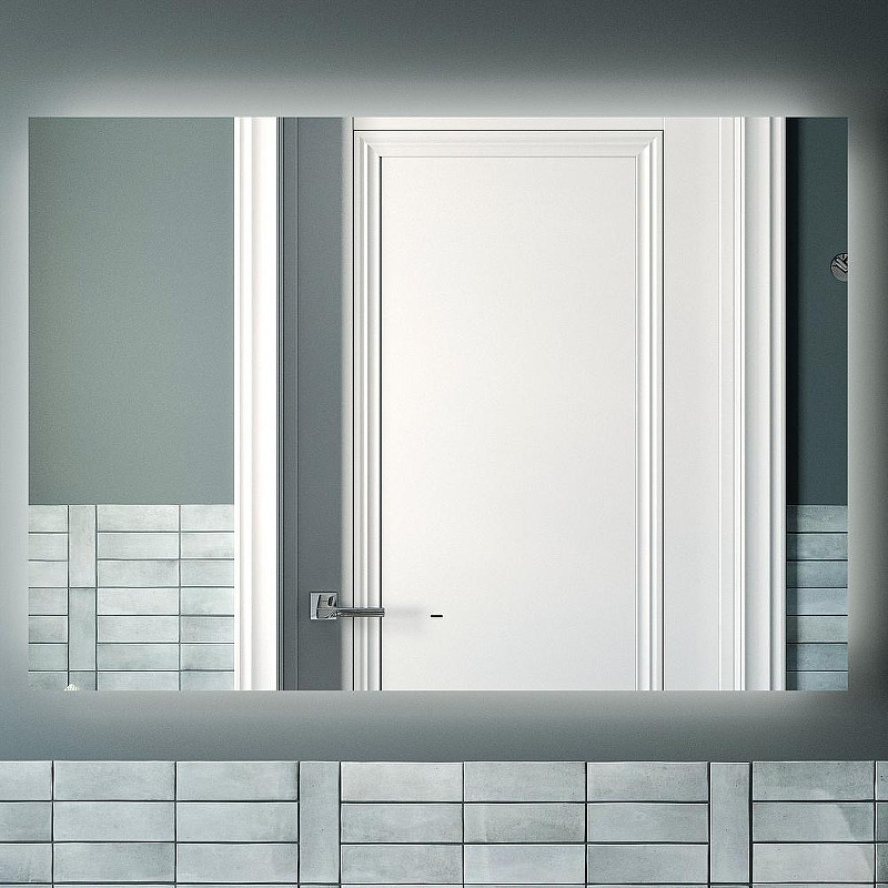 Зеркало DIWO Элиста 100 ЗЛП1746 с подсветкой с бесконтактным выключателем