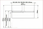Тумба с раковиной SanVit Сити 100 ksity100 в цвете Ral подвесная Белая глянцевая МДФ / ЛДСП