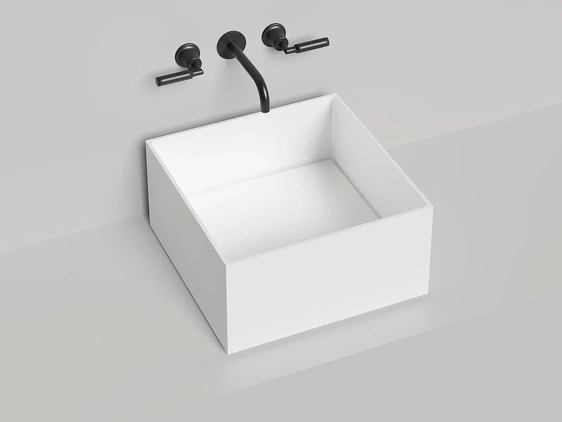 Раковина-чаша Salini Armonia Square 02 45 130512G цвет Белый