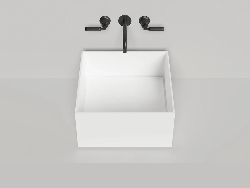 Раковина-чаша Salini Armonia Square 02 45 130512G цвет Белый