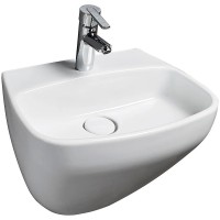 Раковина beWash Alster 50 86511101 Белый глянец фарфор подвесная