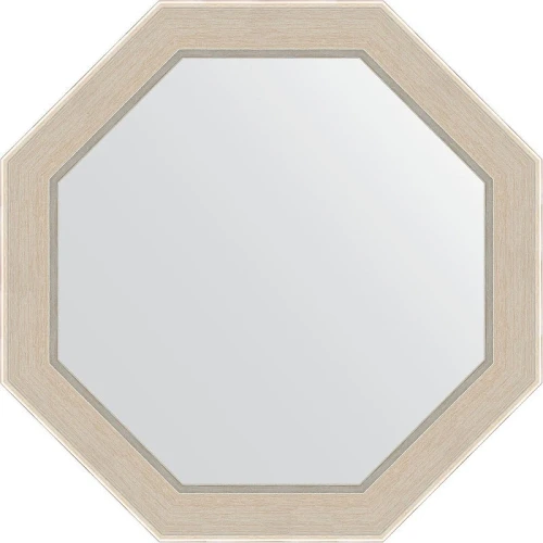 Зеркало Evoform Octagon 49х49 BY 3871 в багетной раме - Травленое серебро 52 мм