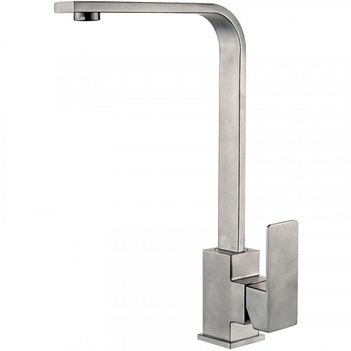 Смеситель для кухни ZorG Steel Hammer SH 5104 INOX Нержавеющая сталь нержавеющая сталь на столешницу