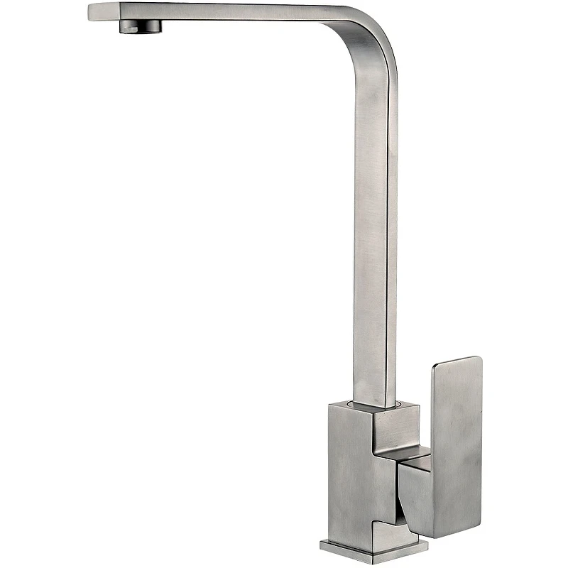 Смеситель для кухни ZorG Steel Hammer SH 5104 INOX Нержавеющая сталь нержавеющая сталь на столешницу
