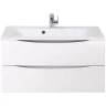 Тумба под раковину BelBagno Marino 90 MARINO-900-2C-SO-BL-P подвесная Bianco Lucido МДФ / ЛДСП