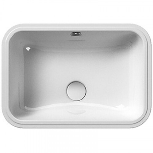 Раковина GSI Pura 50 724711 Белый фаянс встраиваемый