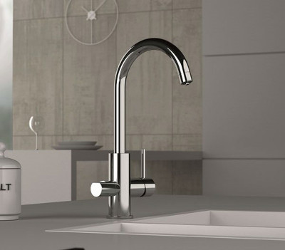 Смеситель для кухни Remer Minimal N792DW Хром латунь