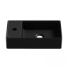 Раковина Wellsee WC Area 41 L 321808000 цвет Черный матовый