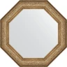 Зеркало Evoform Octagon 81х81 BY 3852 в багетной раме - Виньетка античная бронза 109 мм стекло
