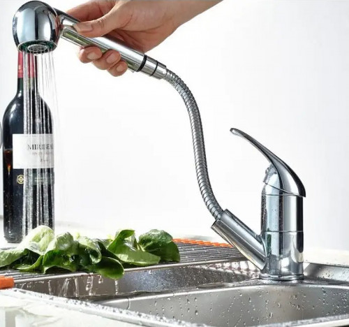 Смеситель для кухни Frap H02 F6002-B Хром