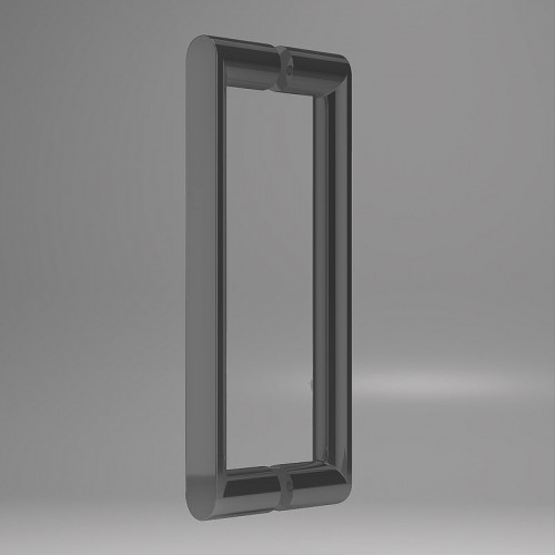 Душевой уголок Vincea Dice 150x90 VSR-4D9015CLGM профиль Вороненая сталь стекло прозрачное