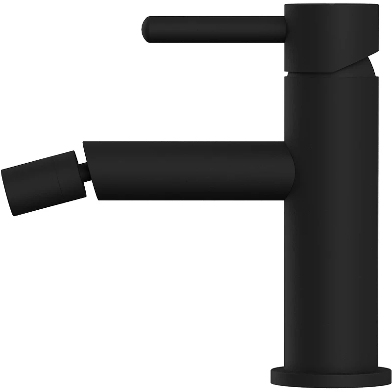 Смеситель для биде Whitecross Y black Y1220BL Черный матовый латунь
