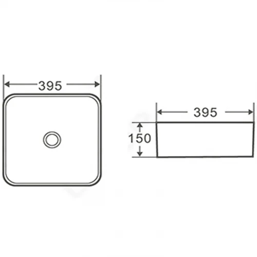 Раковина-чаша Point Омега 40 PN43903 Белая