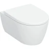 Унитаз подвесной Geberit iCon 503.046.00.1 цвет Белый с сиденьем Микролифт