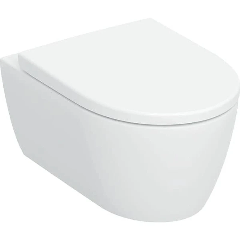 Унитаз подвесной Geberit iCon 503.046.00.1 цвет Белый с сиденьем Микролифт