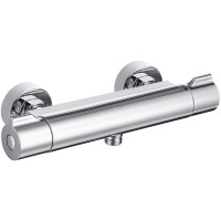 Смеситель для душа Aquatek AQ1063CR с термостатом Хром латунь на стену