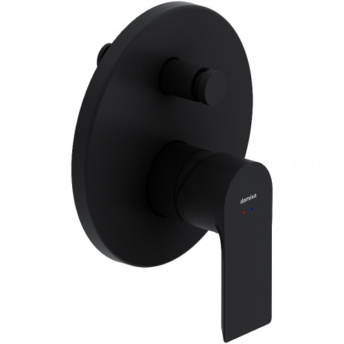 Смеситель для душа Damixa Apollo 477100300 Черный матовый латунь встраиваемый