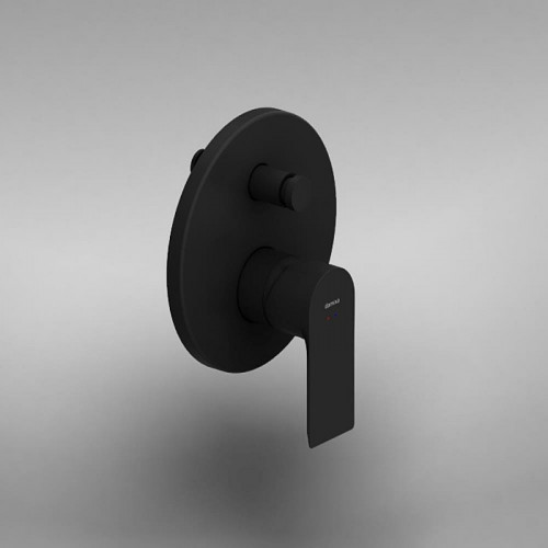 Смеситель для душа Damixa Apollo 477100300 Черный матовый латунь встраиваемый