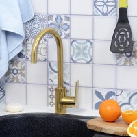 Смеситель для кухни WasserKRAFT Aisch 5507 Золото матовое латунь