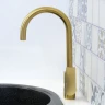 Смеситель для кухни WasserKRAFT Aisch 5507 Золото матовое латунь